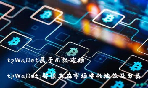 tpWallet属于几级市场

tpWallet：解读其在市场中的地位及分类