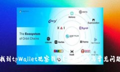 如何找到tpWallet观察钱包？全面指南与常见问题解