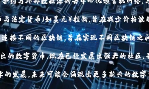 数字货币是一种以数字形式存在的货币，通常不依赖于物理介质（如纸币或硬币）。数字货币的种类繁多，其中最知名的包括：

1. **比特币（Bitcoin）**：比特币是第一个去中心化的数字货币，由中本聪于2009年创建。它采用区块链技术，每一笔交易都记录在一个公共账本上。

2. **以太坊（Ethereum）**：以太坊不仅是一种数字货币（以太币，Ether），还是一个允许开发者构建和部署智能合约和去中心化应用的平台。

3. **瑞波币（Ripple/XRP）**：瑞波币旨在利用区块链技术促进国际支付。它的目标是提供快速、低成本的跨境支付解决方案。

4. **莱特币（Litecoin）**：莱特币于2011年推出，采用了比特币的某些技术特征但修改了部分参数，如交易确认时间更短，非常适合小额支付。

5. **链环（Chainlink）**：链环是一种用于连接智能合约与外部数据源的去中心化预言机网络，与以太坊等区块链项目相结合使用。

6. **美元稳定币（USDT, USDC等）**：这类数字货币与法定货币（如美元）挂钩，旨在减少价格波动，为交易提供稳定性。

7. **波卡（Polkadot）**：波卡是一个多链平台，可以连接不同的区块链，旨在实现不同区块链之间的互操作性。

8. **狗狗币（Dogecoin）**：起初作为一个玩笑而推出的数字货币，现在已经发展出强大的社区，并且有一定的用途。

这些数字货币各有特点和使用场景，随着区块链技术的发展，未来可能会涌现出更多新兴的数字货币。