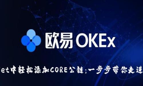 如何在tpWallet中轻松添加CORE公链：一步步带你走进数字资产世界