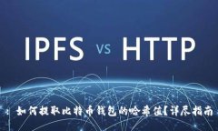 : 如何提取比特币钱包的哈